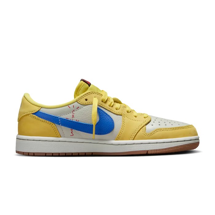 Jordan 1 Retro Low OG SP Travis Scott Canary - Shop travis scott shoes on HYPE ELIXIR