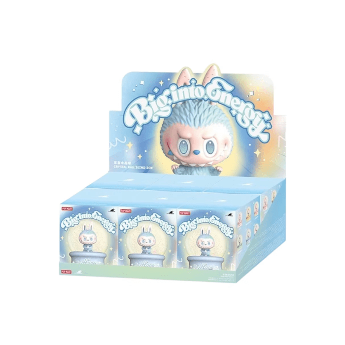 Pop Mart Labubu The Monsters Big into Energy Series Crystal Ball Sealed Case includes 6 mystery boxes with collectible figures. Shop on hypeelixir.com
