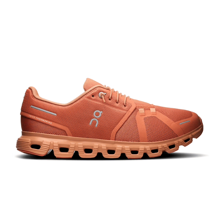 On Running Cloud 6 Canyon Sandstone – lightweight, cushioned running shoes with sleek design. Shop now at hypeelixir.com.