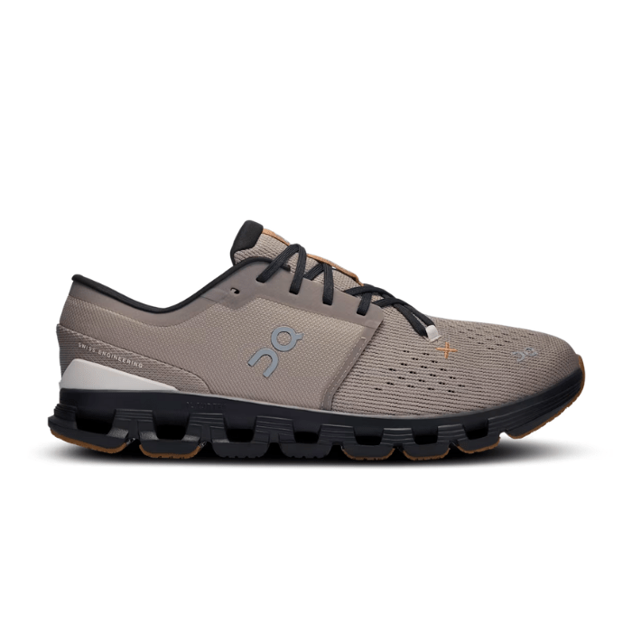 On Running Cloud X 4 in Fog Black blends style and performance with lightweight comfort and sleek design. Shop on hypeelixir.com