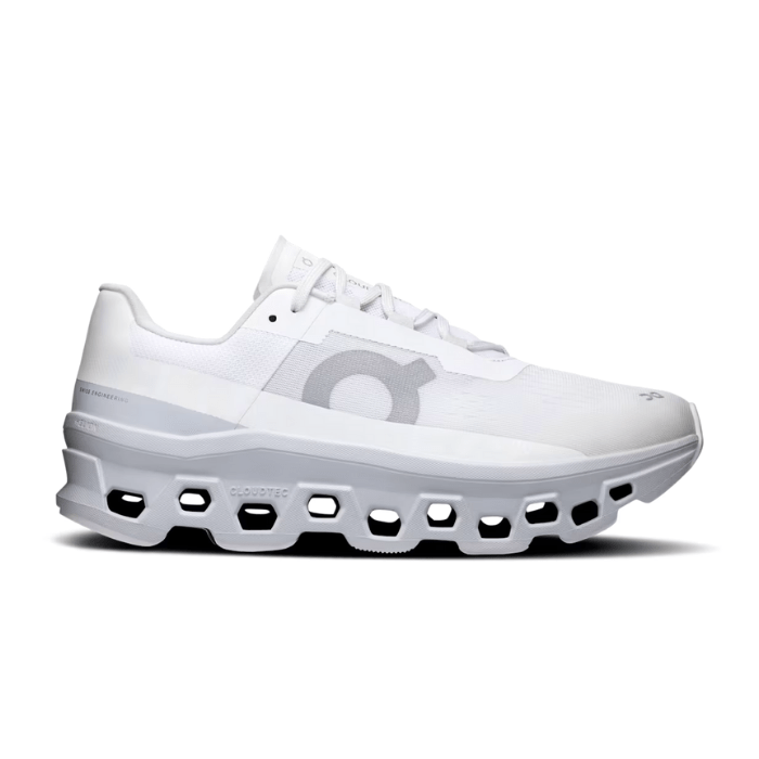 On Running Cloudmonster White Glacier – bold, cushioned, and durable sneakers for ultimate comfort and style. Shop on hypeelixir.com