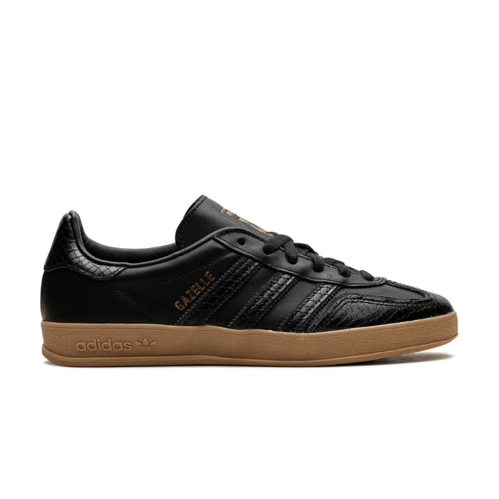 Adidas Gazelle Indoor Core Black Snakeskin - Main Image