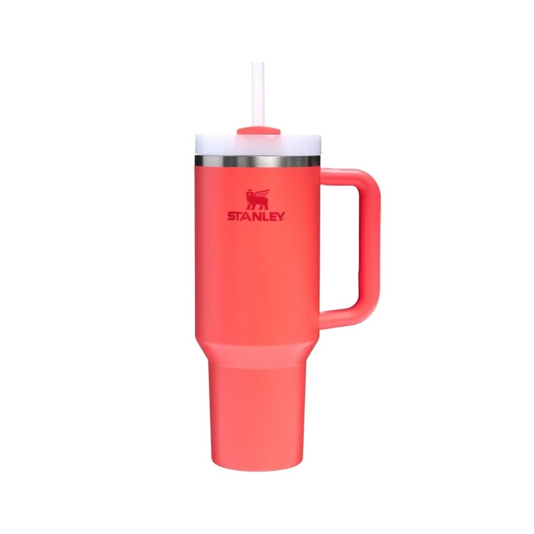 Stanley Quencher H2.0 Flowstate™ Tumbler | 40 OZ Hot Coral