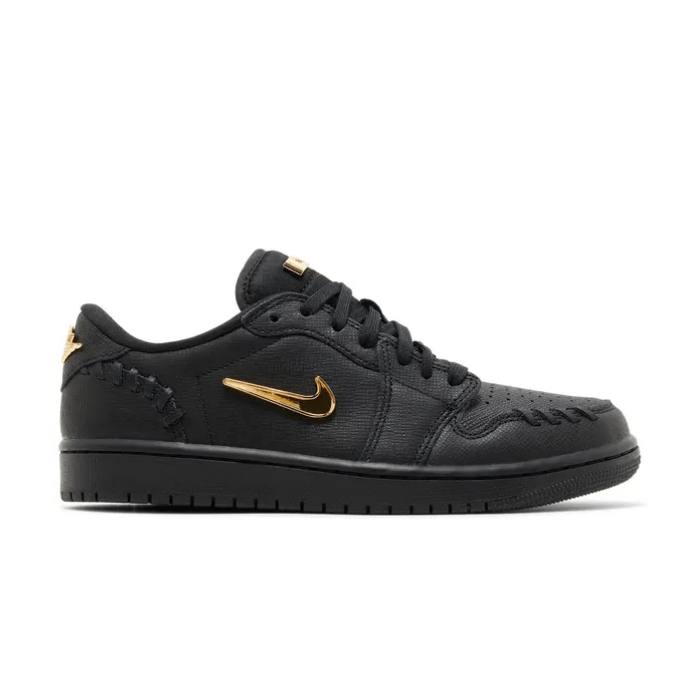 Jordan Low Method of Make Black Metallic Gold (Women's)