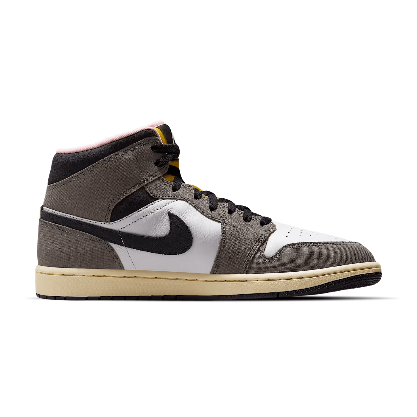 Air Jordan 1 Mid SE Dark Sulphur Oil Grey