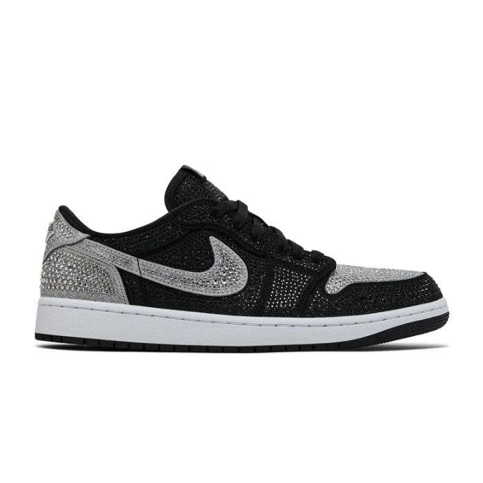 Jordan 1 Retro Low OG Swarovski Stealth (Women's)