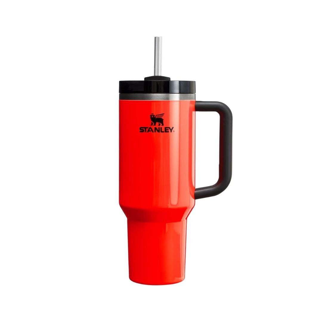 Stanley Quencher H2.0 Flowstate™ Tumbler | 40 OZ Neon Orange