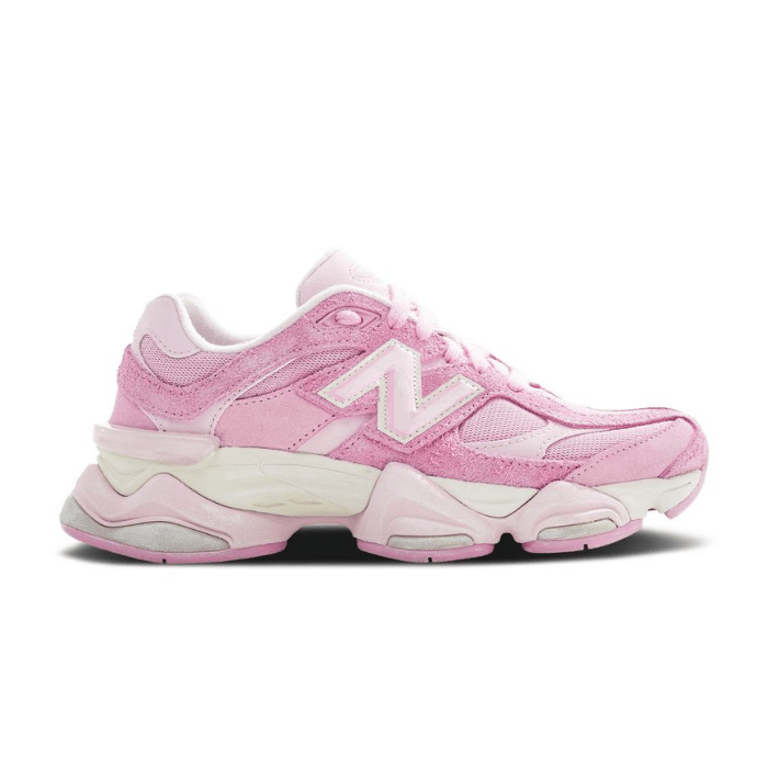 New Balance 9060 ASOS Exclusive Pink Overdye – bold pink sneakers with retro-futuristic design and premium comfort. Shop on hypeelixir.com