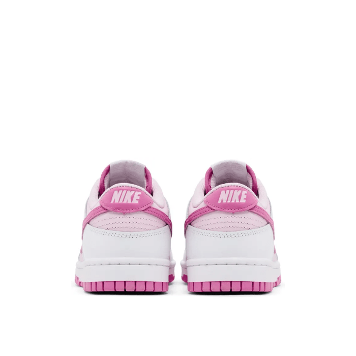 Stylish Nike Dunk Low Pink Foam (Women's) with premium materials and a chic pink color. Perfect for any casual look. Shop at HypeElixir.com.