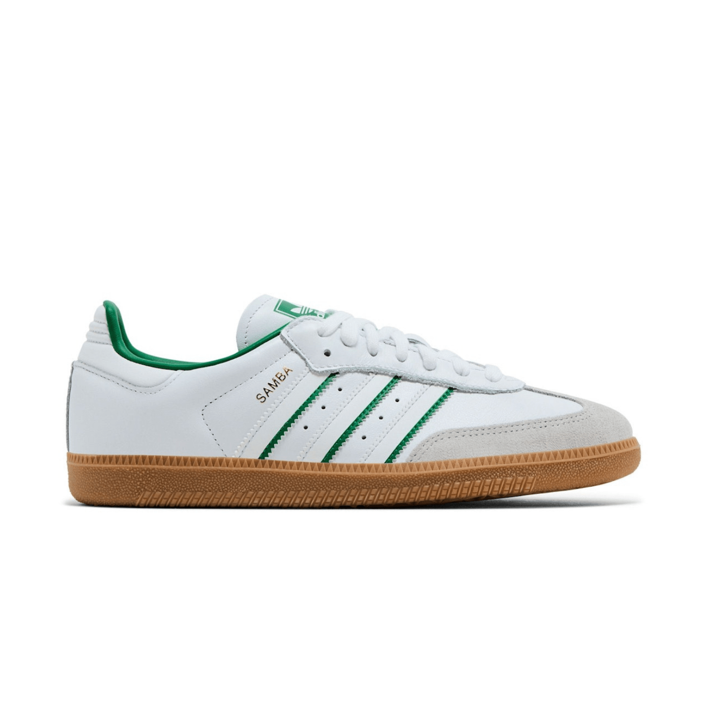 Adidas Samba OG Crystal White Green Adidas Samba OG Crystal White Green