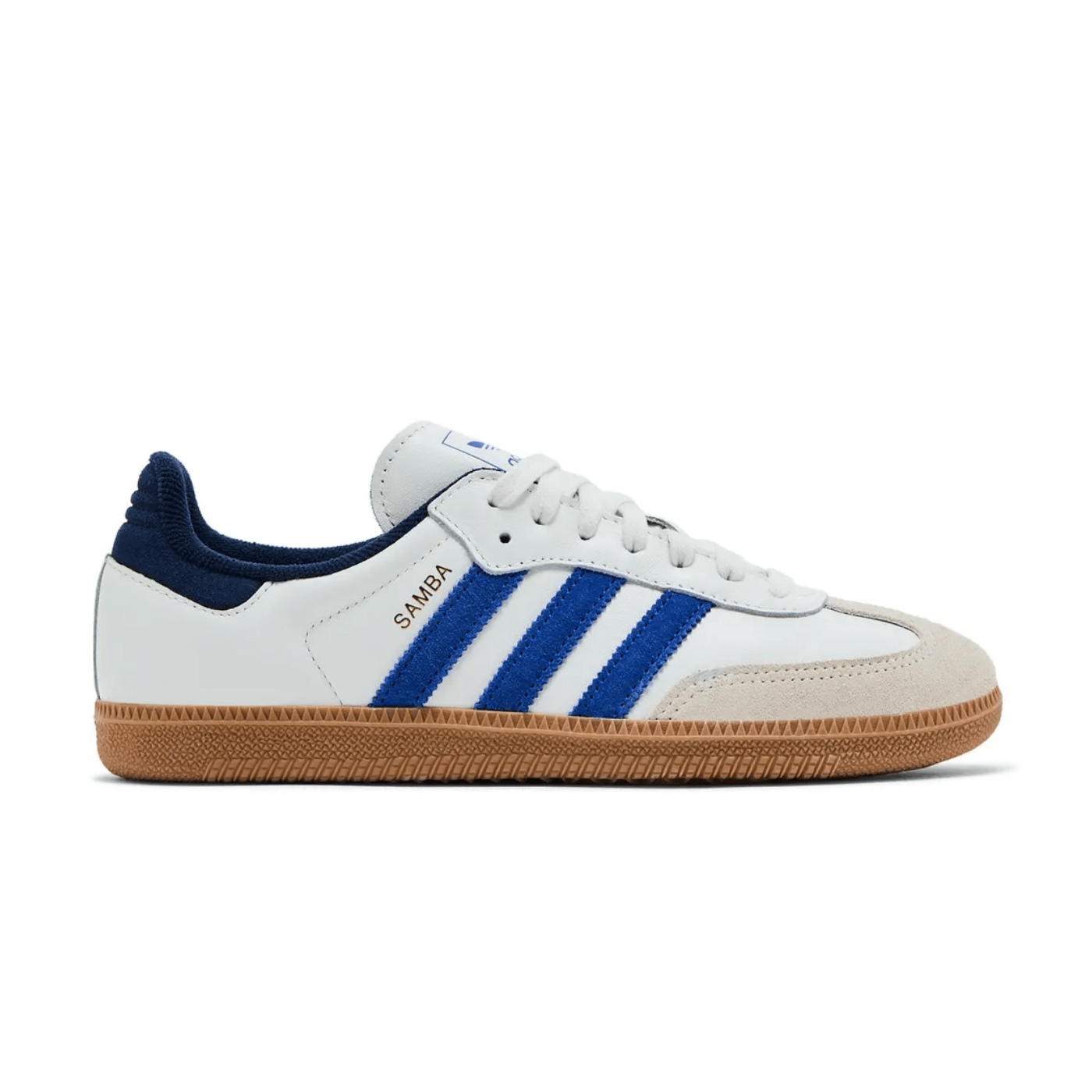 Adidas Samba OG White Royal Blue Night Indigo
