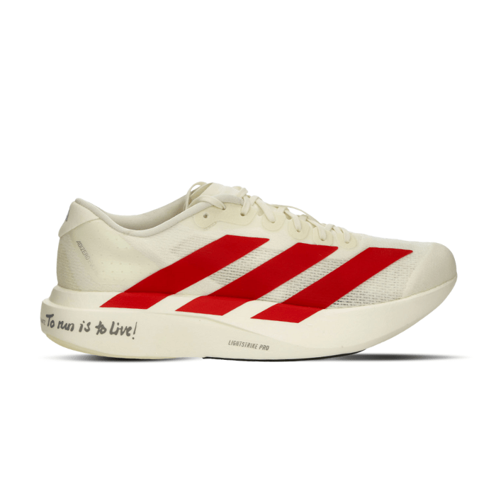 Adidas Adizero Adios Pro 4 Off White Better Scarlet