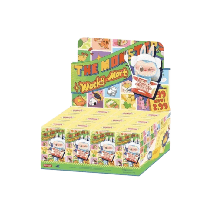 Pop Mart Labubu The Monsters Wacky Mart Series Figure Sealed Case (12 Blind Box)