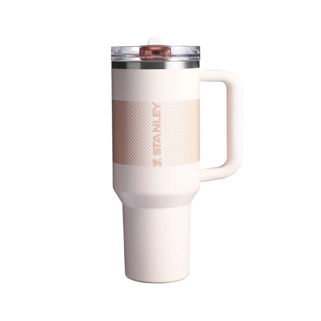 Stanley Quencher ProTour Flip Straw Tumbler | 40 OZ Rose Quartz Fade