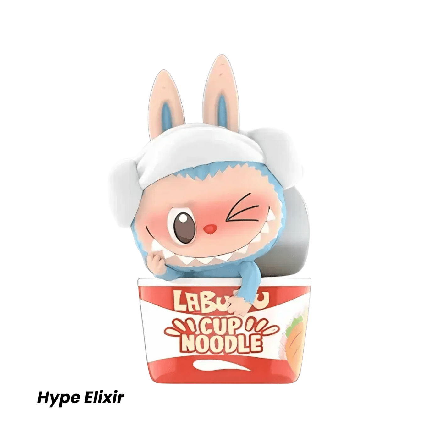 Pop Mart Labubu The Monsters Wacky Mart Series Cup Noodles Figure