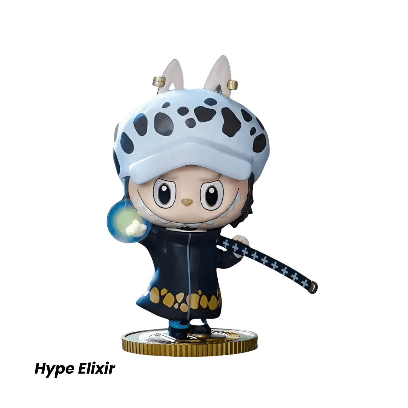Pop Mart Labubu The Monsters x One Piece Series Trafalgar Law Figure