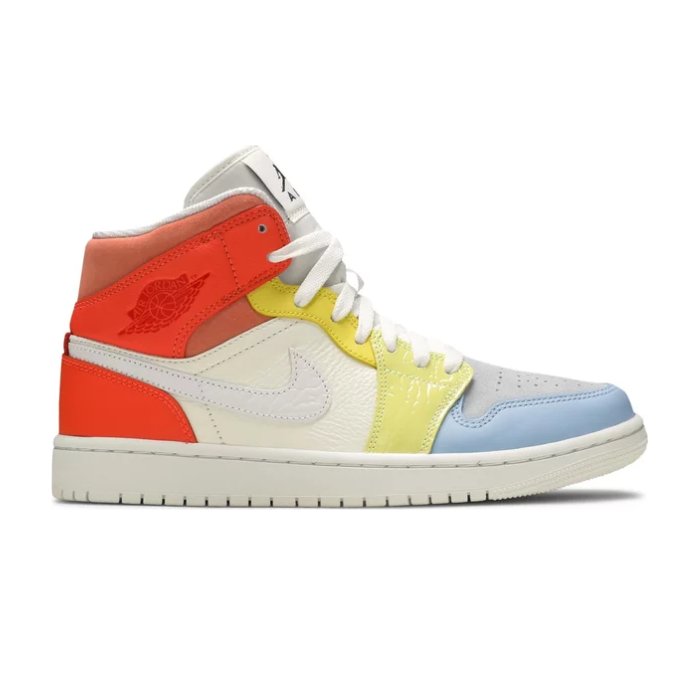 Jordan 1 Mid To My First Coach (W) features pastel tones, premium leather & tribute detailing. Shop now on hypeelixir.com.