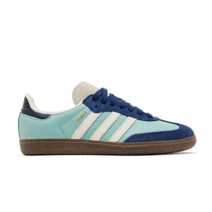 Adidas Samba OG Hazy Green Night Indigo (Women's)