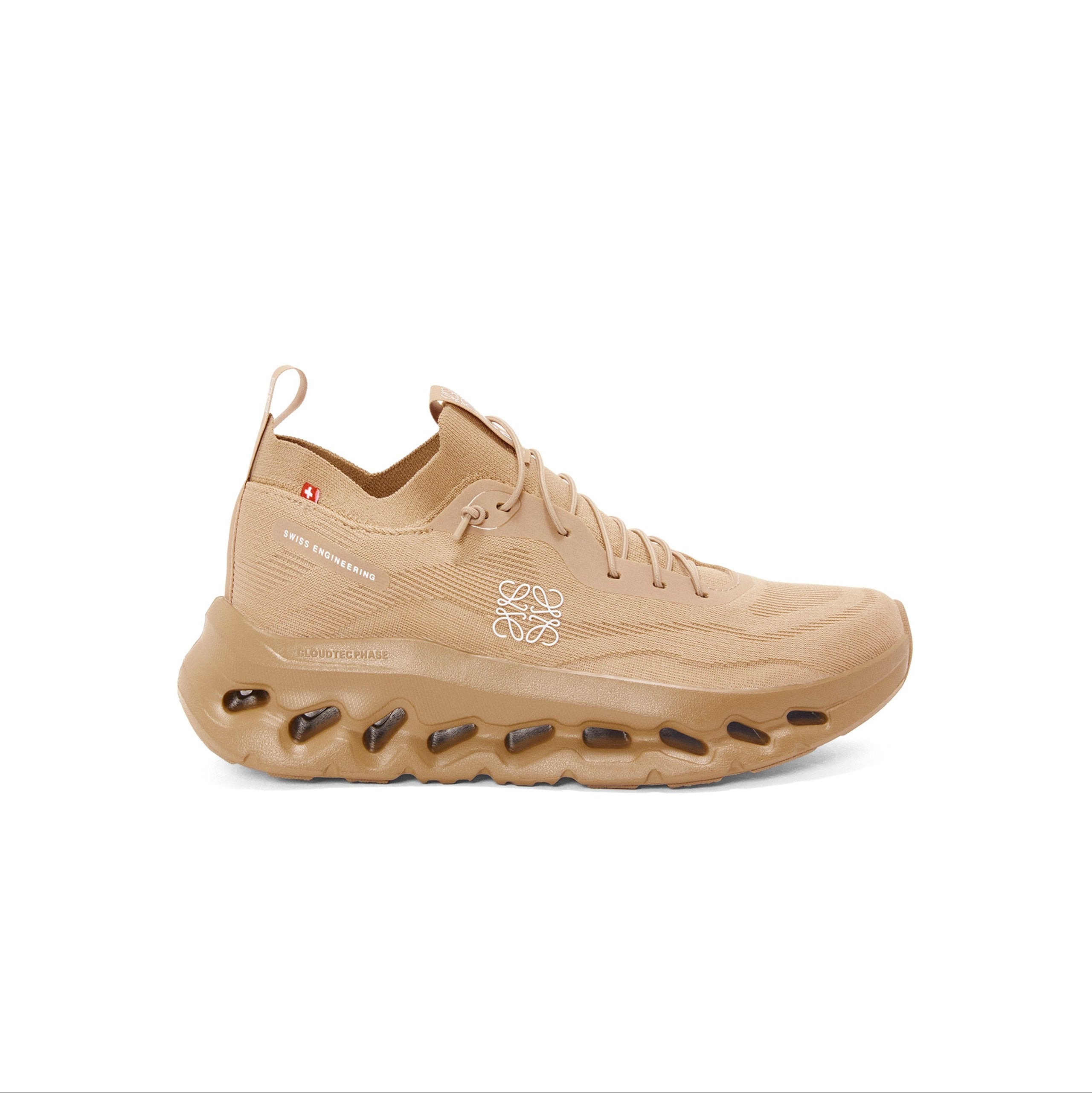On Running Cloudtilt x LOEWE Dark Sand