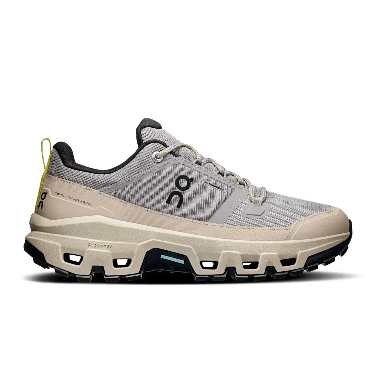 On Running Cloudrock Low Waterproof Alloy Ice