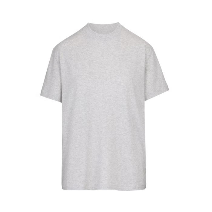 Skims Boyfriend T-Shirt Light Heather Grey