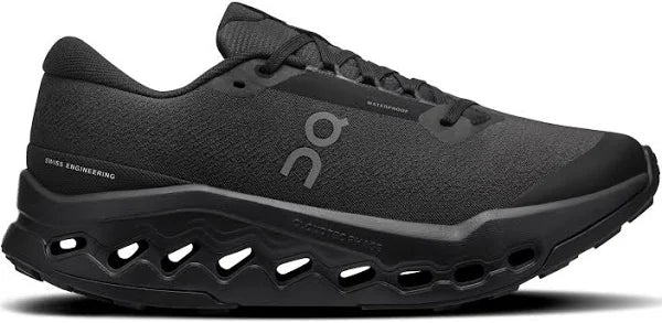 On Running Cloudsurfer Trail 2 Waterproof Black Black