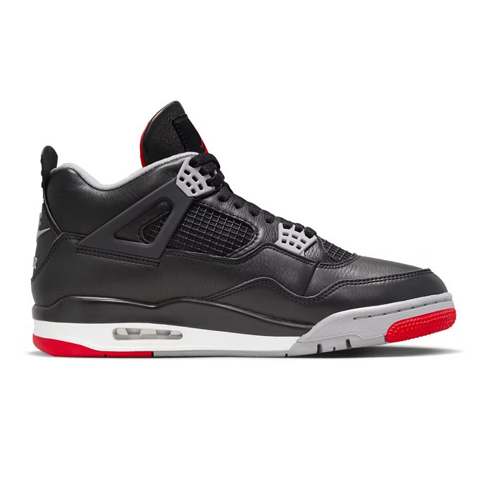 Air Jordan 4 Retro 'Bred Reimagined' - HYPE ELIXIR - Shop authentic air jordan 4 shoes