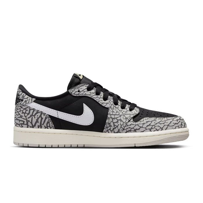 Air Jordan 1 Retro Low OG 'Black Cement' - HYPE ELIXIR - Shop authentic air jordan shoes