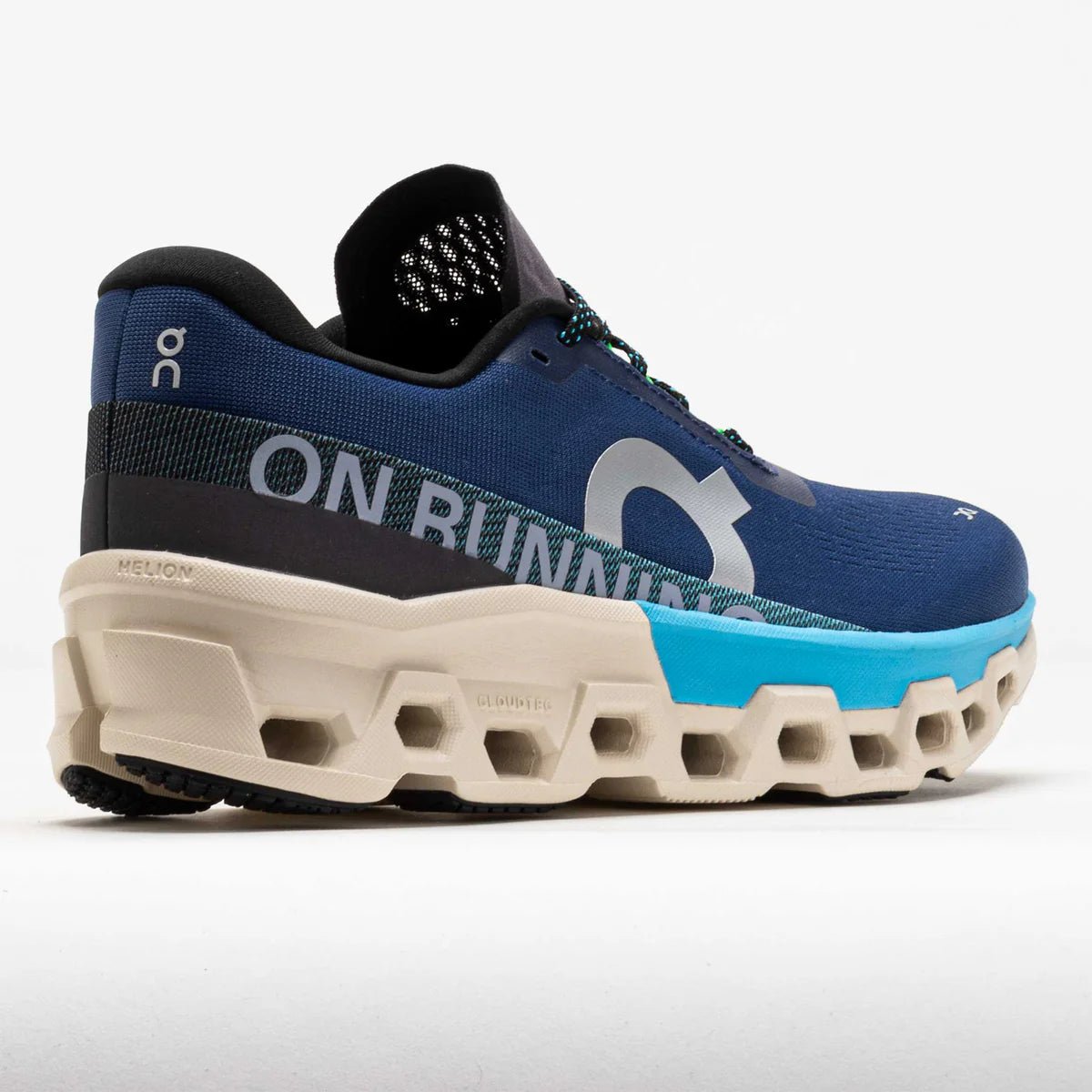 "On Running Cloudmonster 2 Tempest Horizon sneakers by Hype Elixir – bold, cushioned running shoes built for maximum comfort and energy return, featuring a striking Tempest Horizon colorway."