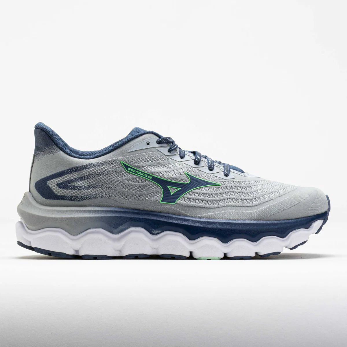Mizuno Wave Horizon 8 Running Shoe Pearl Blue-Vintage Indigo