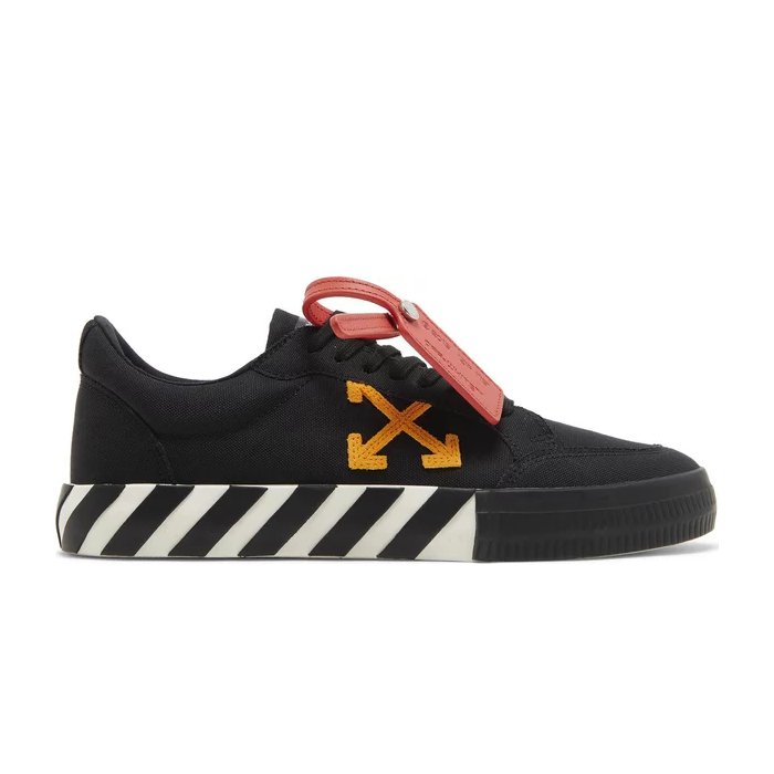 OFF WHITE Vulc Low Top Black Orange - HYPE ELIXIR
