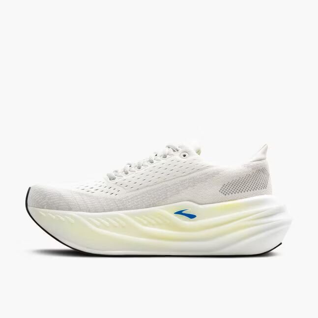 "Brooks Running Glycerin Max Grey/Black/Nightlife sneakers by Hype Elixir – cushioned, lightweight running shoes offering superior comfort, support, and visibility."