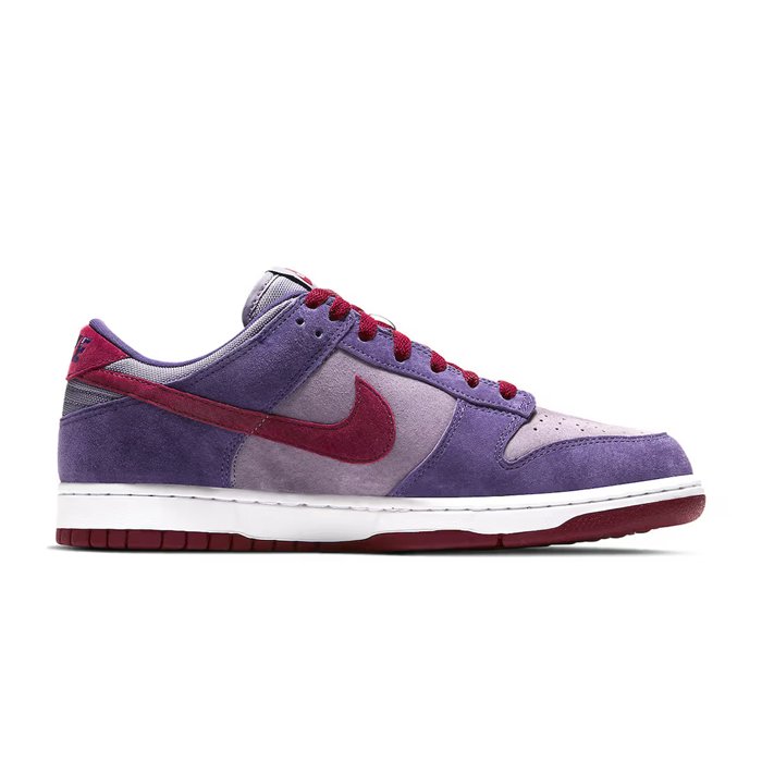 Nike Dunk Low Plum features rich suede in deep purple tones with retro flair and everyday comfort. Shop on HypeElixir.com.