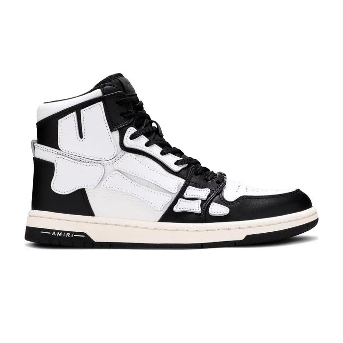 AMIRI Skel High Tops Black White