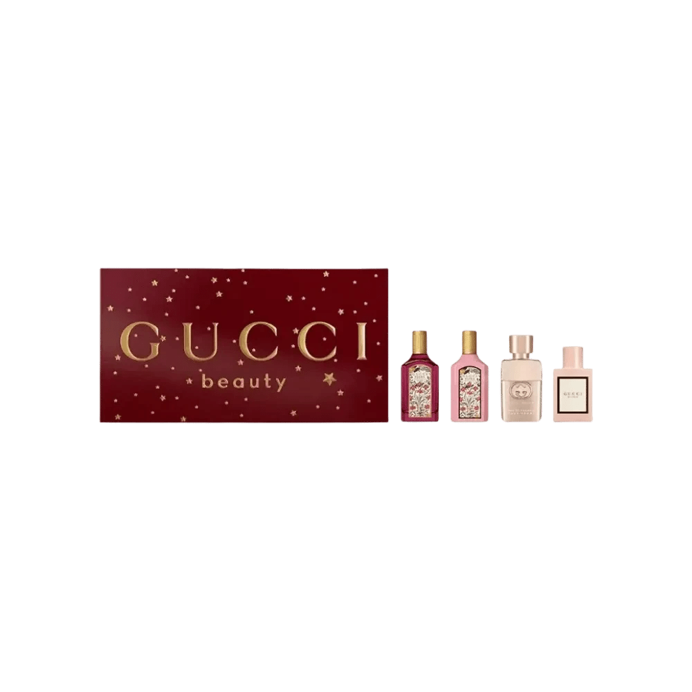 Gucci Mini Luxury Women's Fragrance 4-Piece Gift Set Christmas Limited Edition
