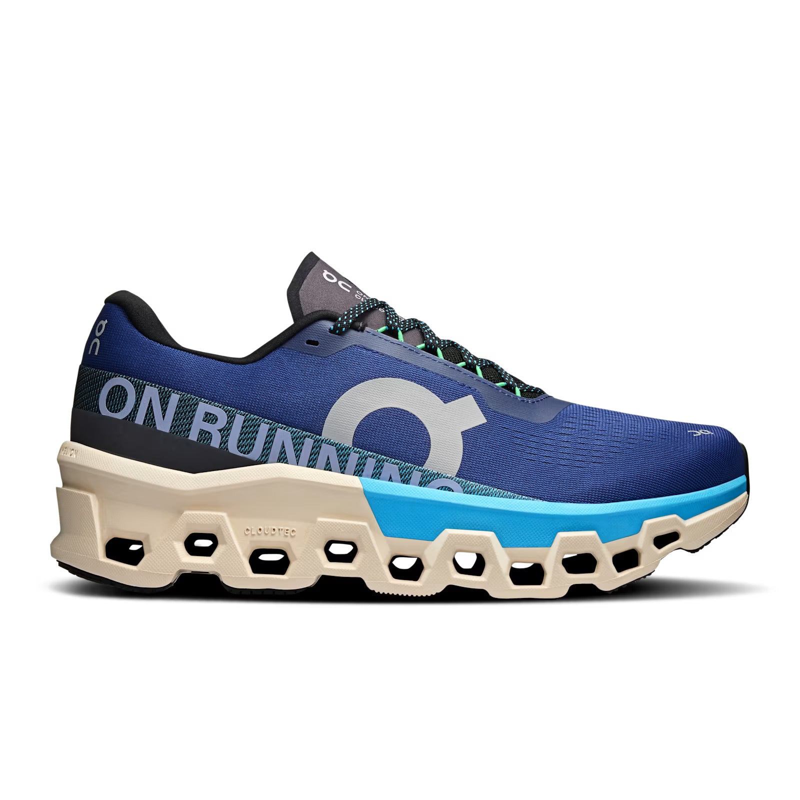 "On Running Cloudmonster 2 Tempest Horizon sneakers by Hype Elixir – bold, cushioned running shoes built for maximum comfort and energy return, featuring a striking Tempest Horizon colorway."
