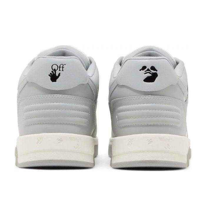 OFF-WHITE Out Of Office Low Tops Grey White - HYPE ELIXIR