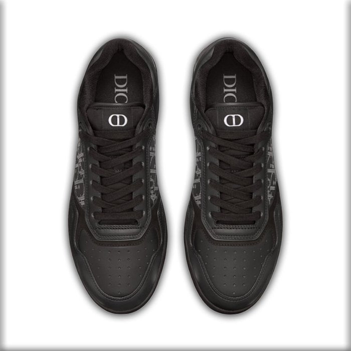 Dior B27 Low Black Dior Oblique Galaxy Leather Grey - HYPE ELIXIR
