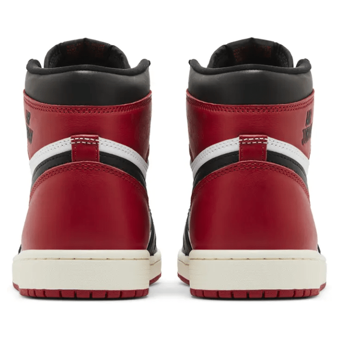 "Air Jordan 1 Retro High OG Black Toe Reimagined sneakers by Hype Elixir – iconic high-top design with a fresh take on the classic Black Toe colorway for bold style and heritage."
