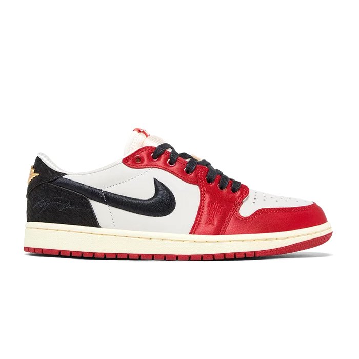 Trophy Room x Air Jordan 1 Retro Low OG SP 'Rookie Card - Away' - HYPE ELIXIR Shop for Trophy room air jordan sneaker