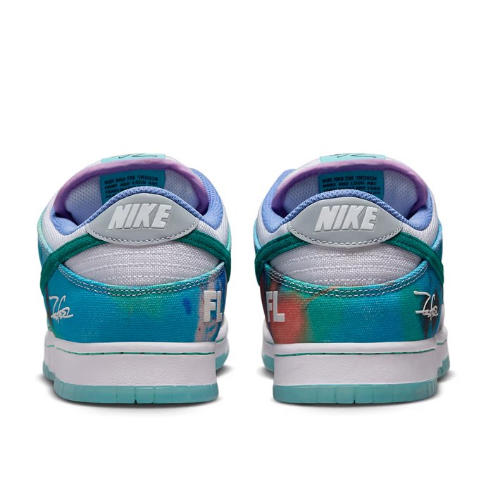 Futura Laboratories x Dunk Low SB 'Bleached Aqua' - HYPE ELIXIR