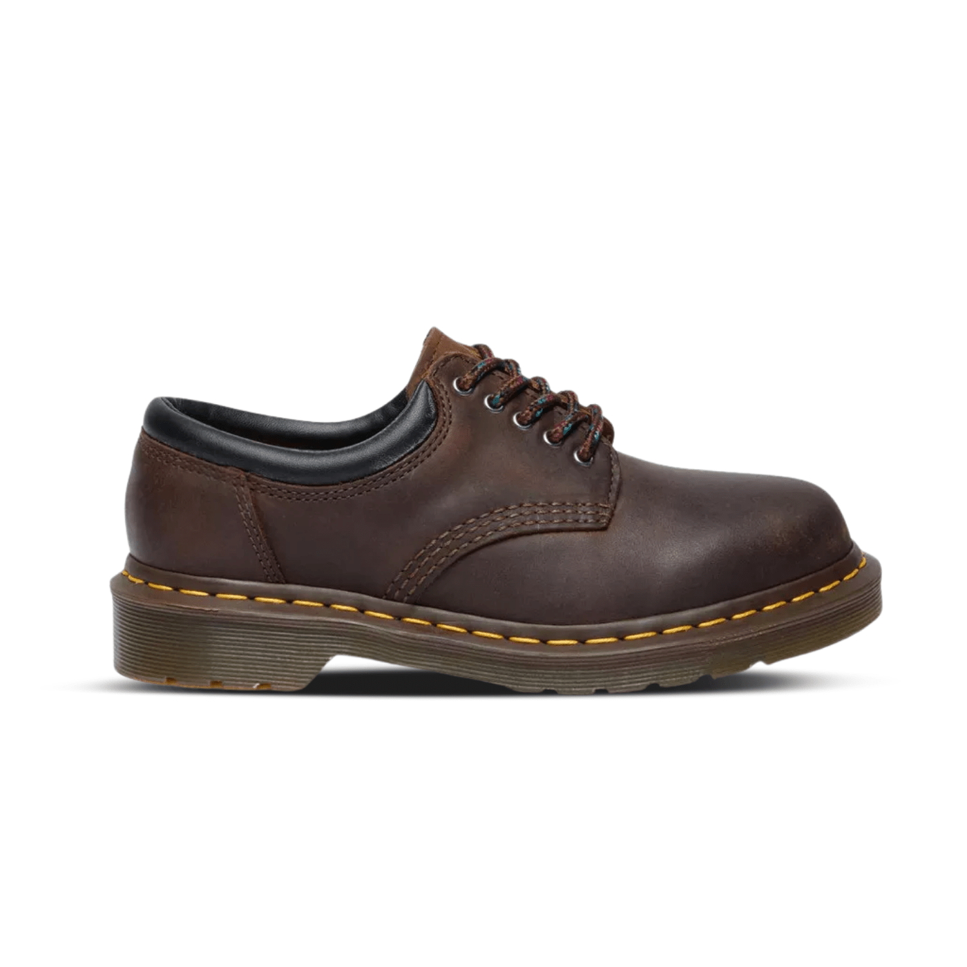 Dr. Martens 8053 Crazy Horse Leather Casual Shoes Dark Brown