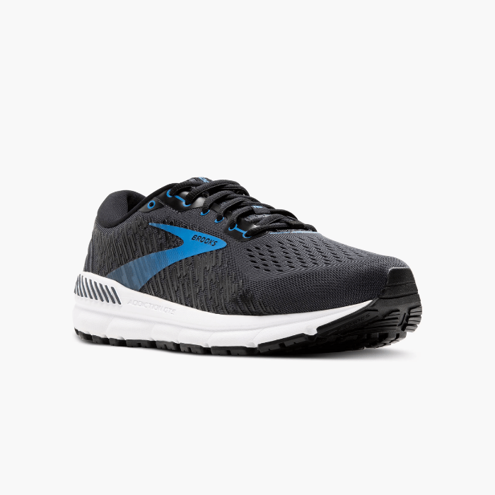 "Brooks Running Addiction GTS 15 India Ink/Black/Blue sneakers by Hype Elixir – stability-focused, cushioned running shoes offering superior comfort and support."