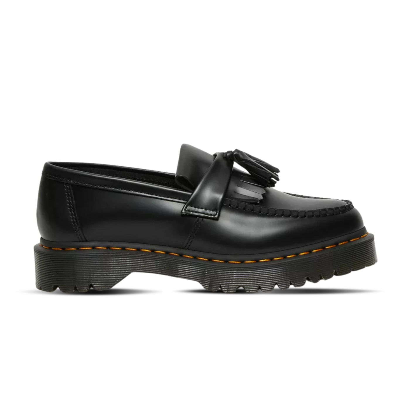 Dr Martens Adrian Bex Smooth Leather Tassel Loafers Black