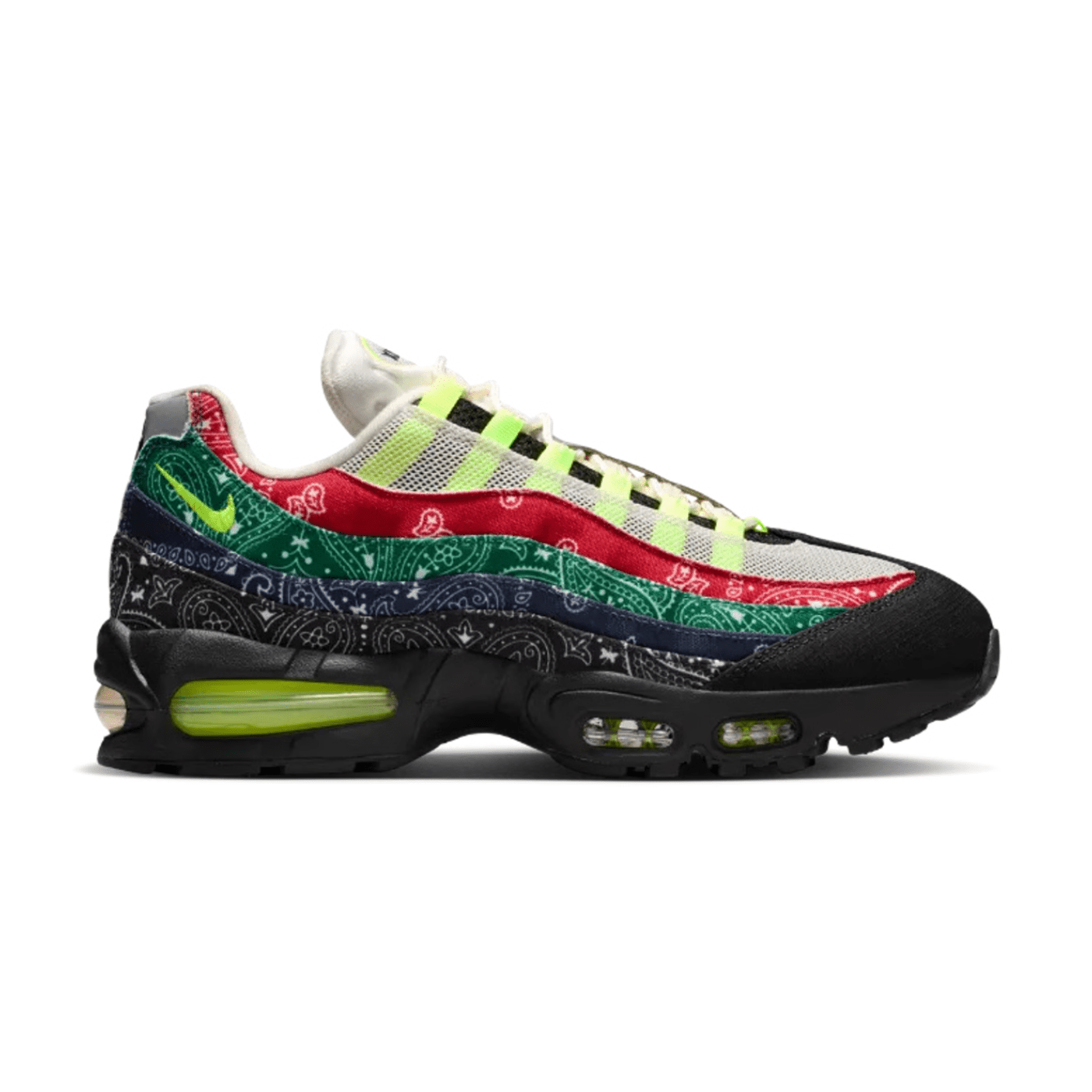 Nike Air Max 95 OG Big Bubble Neon Paisley Bandana