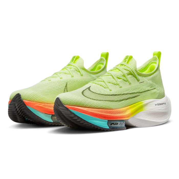 Nike Air Zoom Alphafly Next% 25.5 新品未使用 Nike Air Zoom Alphafly Next% Barely Volt Orange