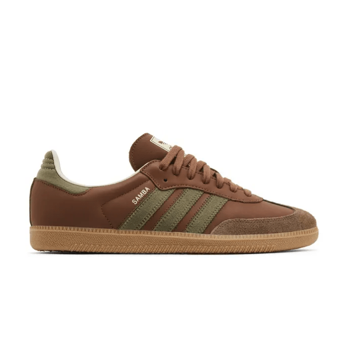 Adidas Samba OG Preloved Brown Olive Strata