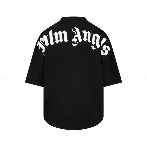 Palm Angels Classic Logo Print T-shirt Black - HYPE ELIXIR one stop destination for authentic palm angels t-shirt