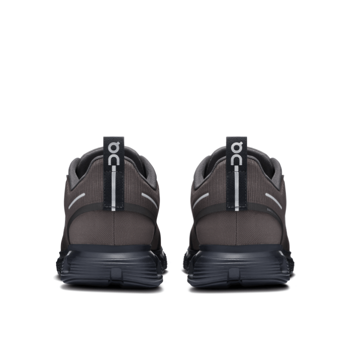 "On Running Cloud 6 Waterproof Thorn Black sneakers by Hype Elixir – lightweight, waterproof, and cushioned footwear for all-weather comfort and protection."