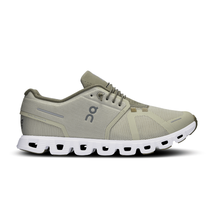 "On Running Cloud 5 Chalk Grove sneakers by Hype Elixir – comfortable, lightweight sneakers in a fresh Chalk Grove colorway, offering superior comfort and support with a modern, stylish design for everyday wear."